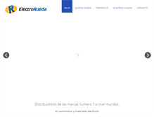 Tablet Screenshot of electrorueda.com